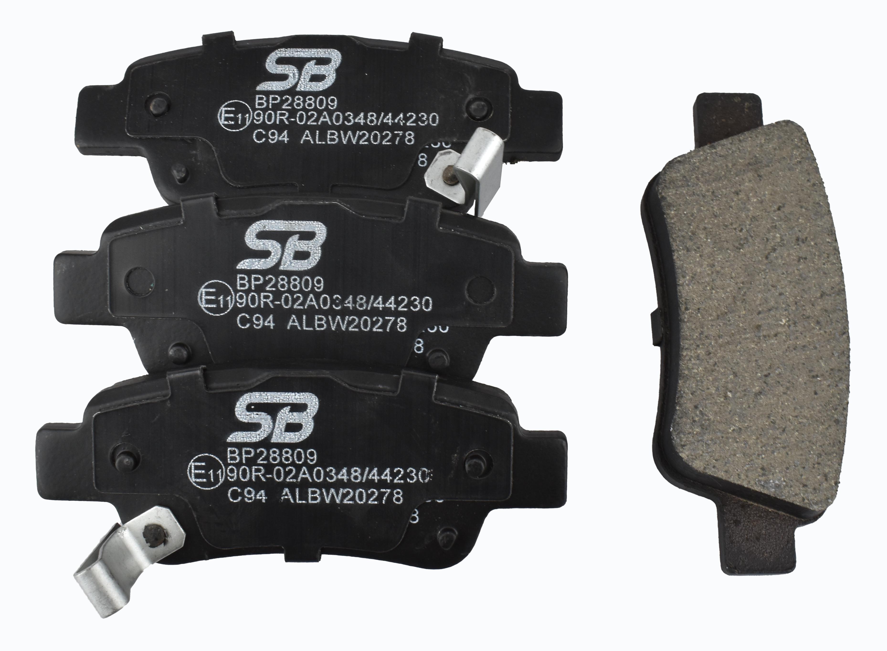 Колодки тормозные SBBP28809 | для CR-V RE3,RE4 '06- R EUR 