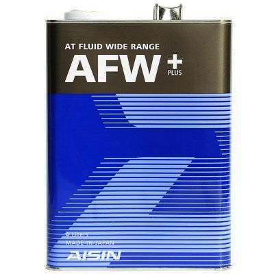 Масло для автомат.коробок - AISIN AISINATF6004 | для AFW+ 4L WIDE RANGE ATF+ 