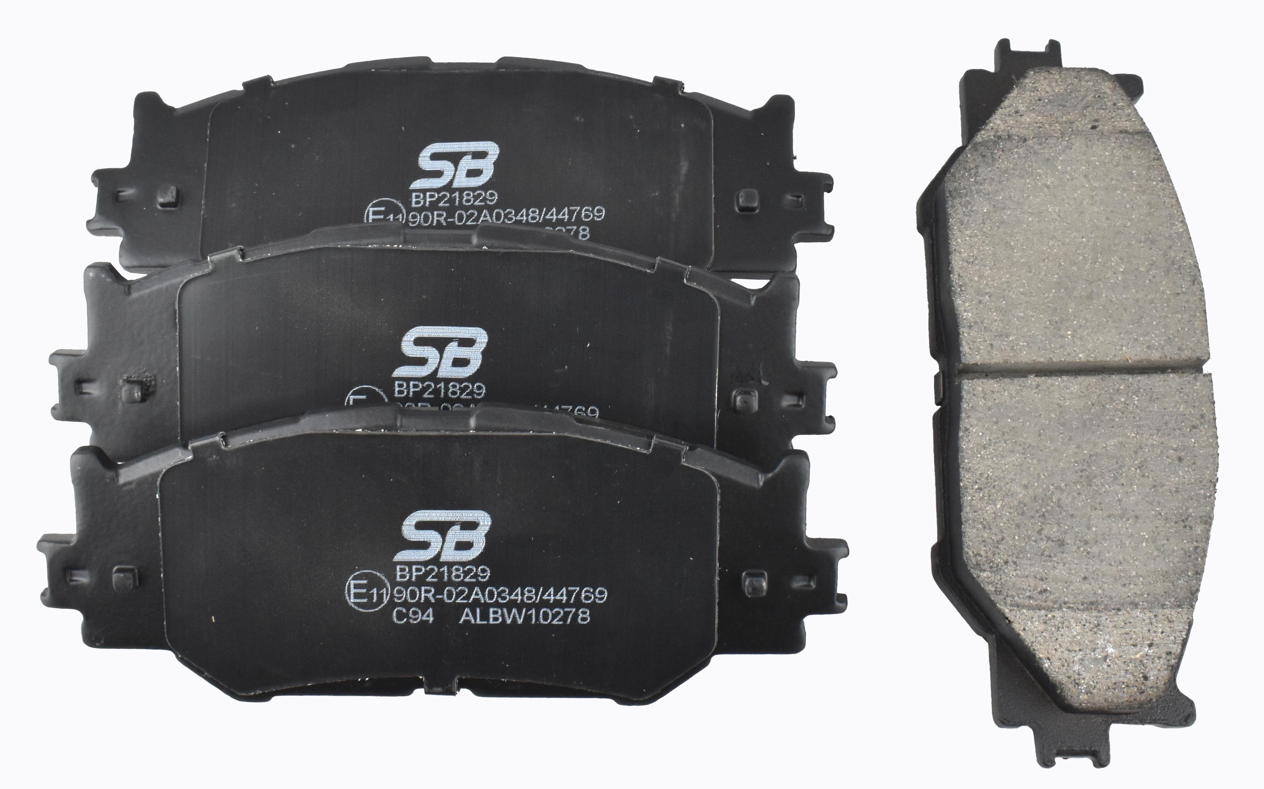 Колодки тормозные SBBP21829 | для LEXUS IS250,IS350 GSE2# '05- F 